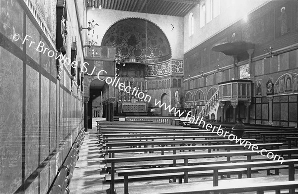 UNIVERSITY CHURCH INTERIOR